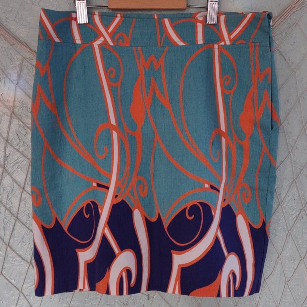 Pucciesque Printed Skirt